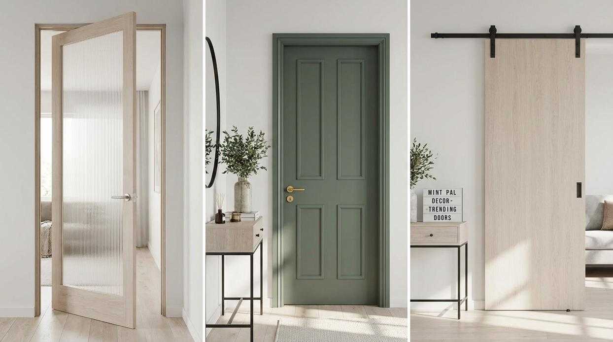 What Interior Doors Are Trending Mintpaldecor