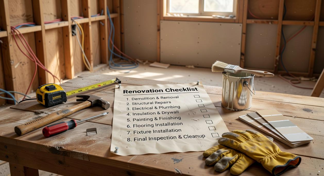 renovation checklist