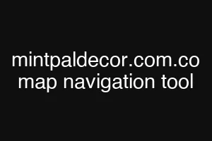 mintpaldecor.com.co map navigation tool